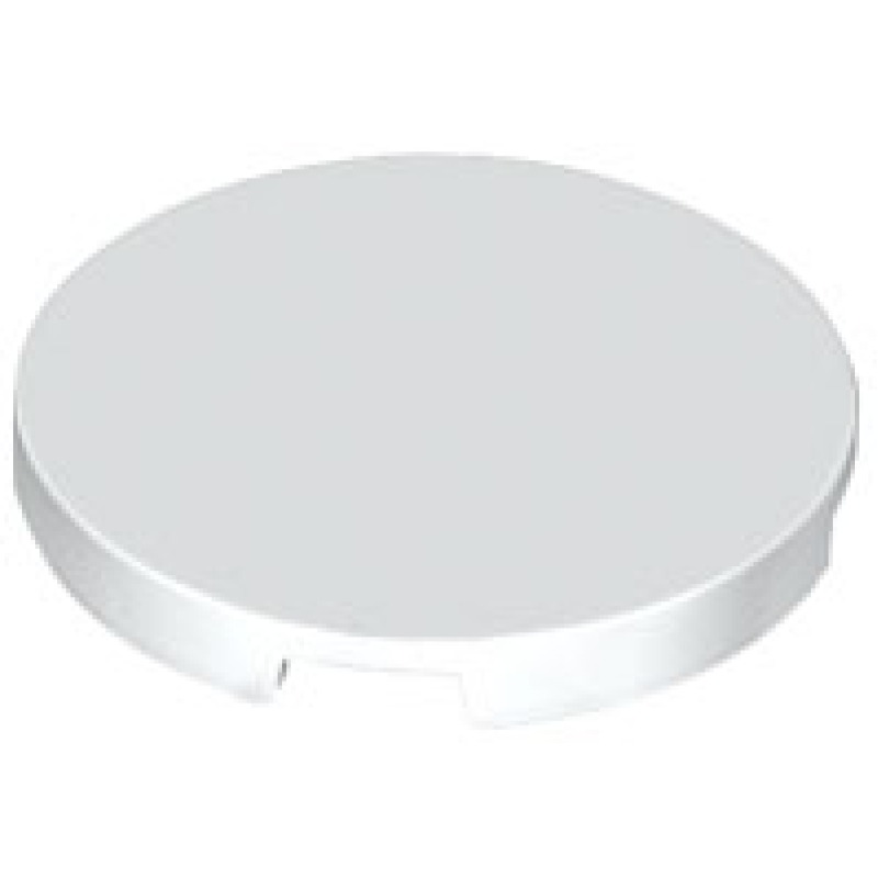 Tegel, Rond 3x3 White
